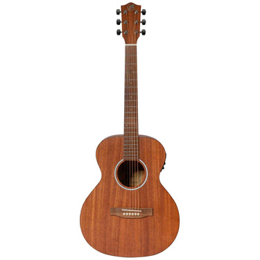 Guitarra Electroacustica Bamboo Ga-38-maho-z-q Mahogany Zurda Con Funda